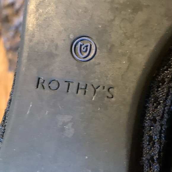 Rothy’s honeycomb pointed toe slip ons ( Retired) - Picture 7 of 13